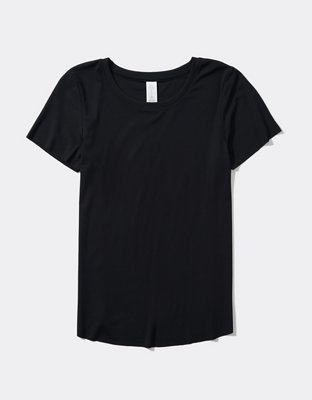 OFFLINE By Aerie T-shirt en punto elástico Move-It
