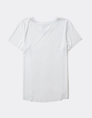 OFFLINE By Aerie T-shirt en punto elástico Move-It