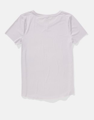 OFFLINE By Aerie T-shirt en punto elástico Move-It