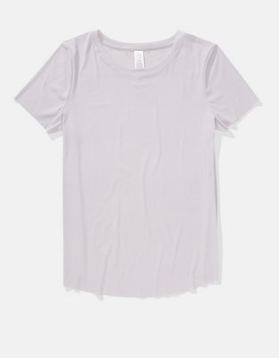 Женские футболки Aerie OFFLINE By Aerie Move-It Rib T-Shirt — фото 3