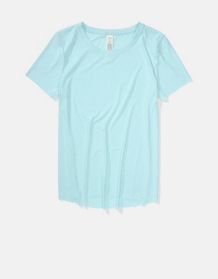 OFFLINE By Aerie T-shirt en punto elástico Move-It