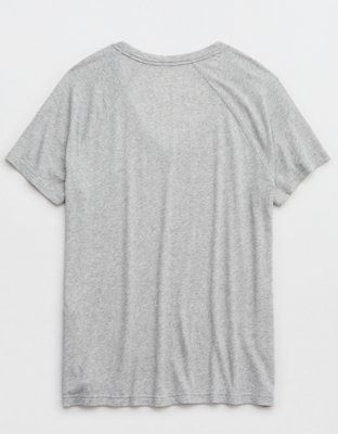 OFFLINE By Aerie Bouncy Cotton V-Neck T-Shirt