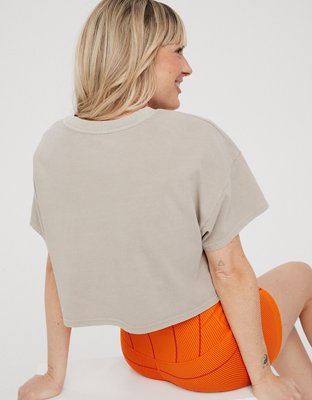 OFFLINE By Aerie Cropped T-Shirt