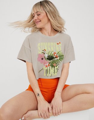 OFFLINE By Aerie Cropped T-Shirt