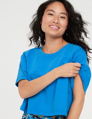 OFFLINE By Aerie Cropped T-Shirt