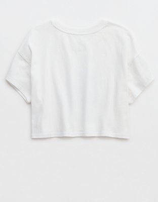Женские футболки Aerie OFFLINE By Aerie Cropped T-Shirt — фото 5