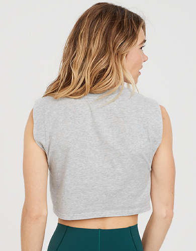 OFFLINE By Aerie Rock N Roll T-shirt Musculosa