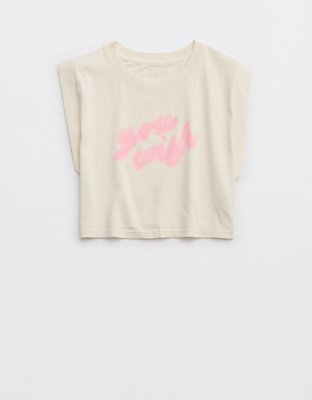 OFFLINE By Aerie Rock N Roll T-shirt Musculosa
