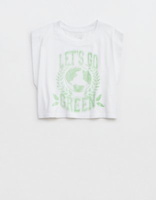 Женские футболки Aerie OFFLINE By Aerie Rock N Roll Muscle T-Shirt — фото 4