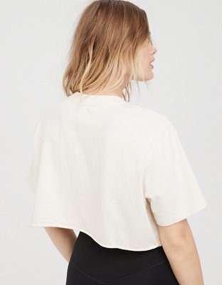 T-shirt court Rock and Roll OFFLINE Aerie