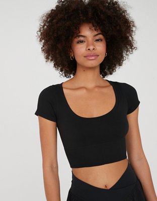OFFLINE By Aerie Seamless Corset T-Shirt