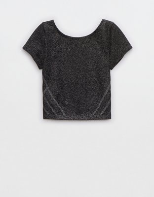 OFFLINE By Aerie T-shirt Seamless de Lúrex