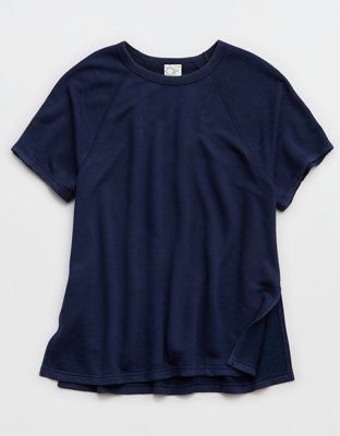 OFFLINE By Aerie Keep It 100 Terry Oversized T-Shirt