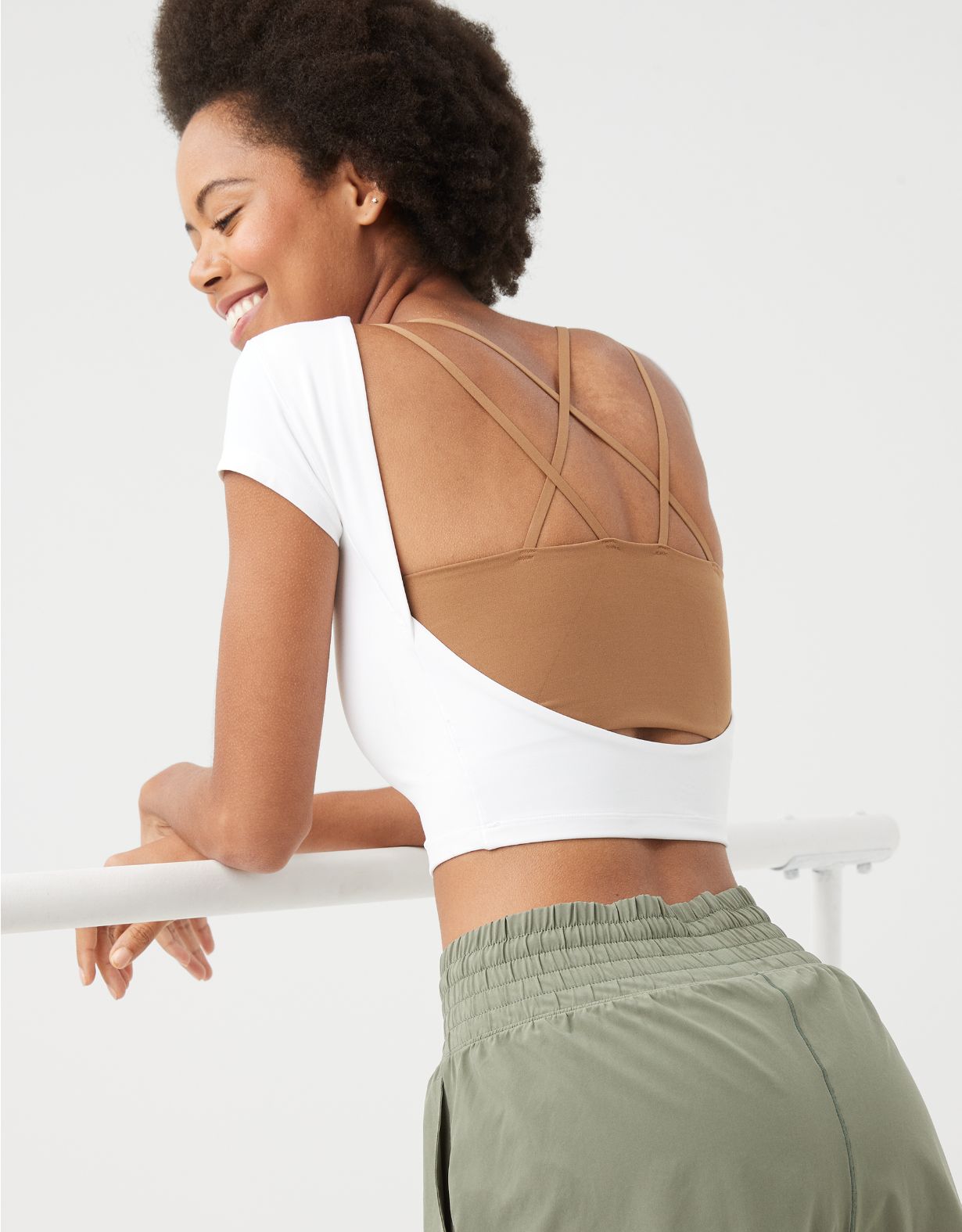 OFFLINE By Aerie Real Me Xtra Open Back T-Shirt