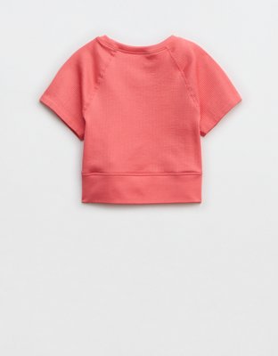 OFFLINE By Aerie Seamless V-Front T-Shirt