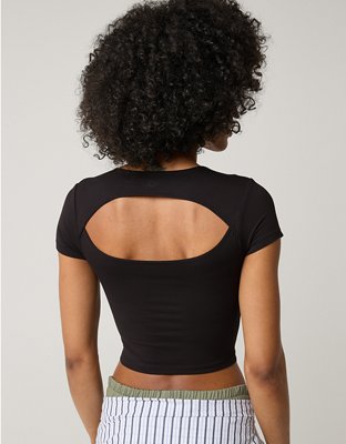 OFFLINE By Aerie The Hugger Open Back T-Shirt