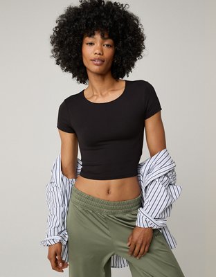 OFFLINE By Aerie The Hugger Open Back T-Shirt