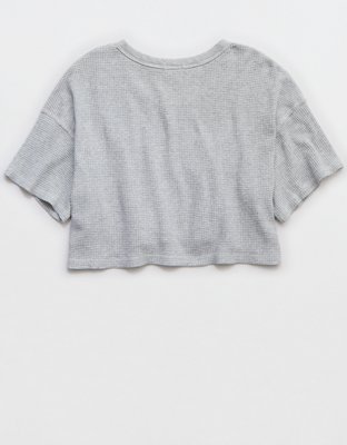 OFFLINE By Aerie Wow! Waffle Scoop T-Shirt