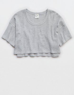 OFFLINE By Aerie Wow Waffle Scoop T-Shirt