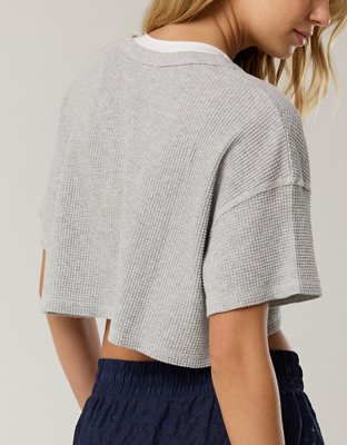OFFLINE By Aerie Wow! Waffle Scoop T-Shirt