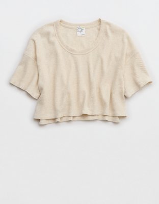 OFFLINE By Aerie Wow! Waffle Scoop T-Shirt