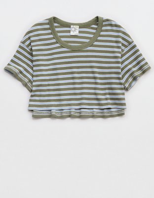 OFFLINE By Aerie Wow Waffle Scoop T-Shirt