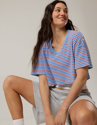 OFFLINE By Aerie Wow! Waffle Scoop T-Shirt
