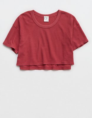 OFFLINE By Aerie Wow Waffle Scoop T-Shirt