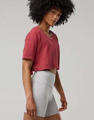 OFFLINE By Aerie Wow! Waffle Scoop T-Shirt
