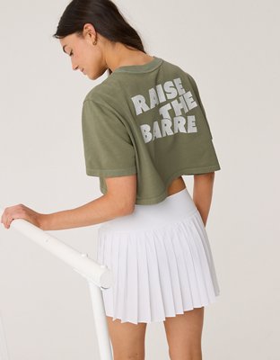 OFFLINE By Aerie Rock N Roll Cropped T-Shirt