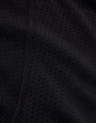 Женские футболки Offline By Aerie Gotta Run Seamless Short Sleeve, цвет: Насыщенный чёрный — фото 8