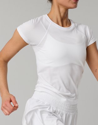 OFFLINE By Aerie Gotta Run Seamless Short Sleeve T-Shirt from American Eagle - $39.95