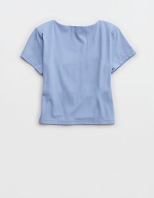 OFFLINE By Aerie Real Me Square Neck T-Shirt