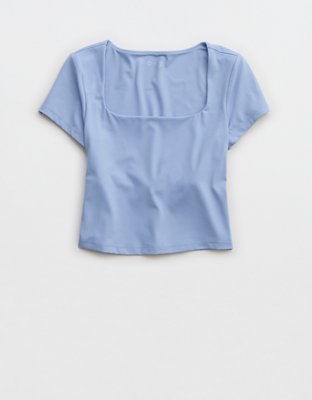 OFFLINE By Aerie Real Me Square Neck T-Shirt