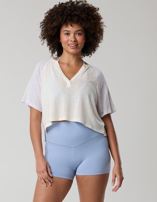OFFLINE By Aerie Bouncy Cotton Colorblock T-Shirt