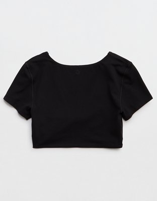 OFFLINE By Aerie Real Me Xtra Twist Front Bra Top