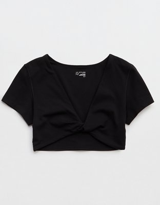 OFFLINE By Aerie Real Me Xtra Twist Front Bra Top