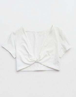 OFFLINE By Aerie Real Me Xtra Twist Front Bra Top