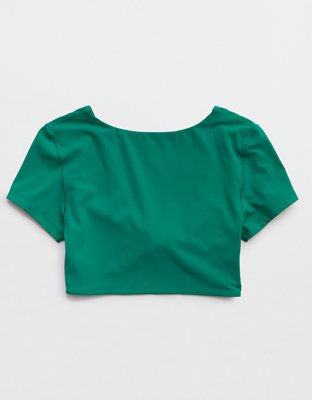 OFFLINE By Aerie Real Me Xtra Twist Front Bra Top