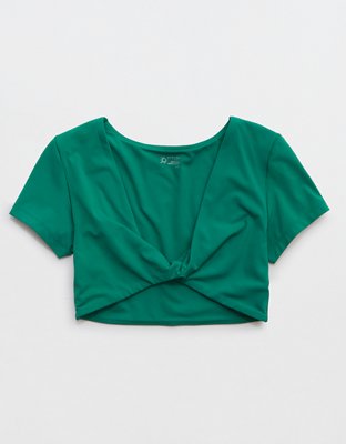 OFFLINE By Aerie Real Me Xtra Twist Front Bra Top