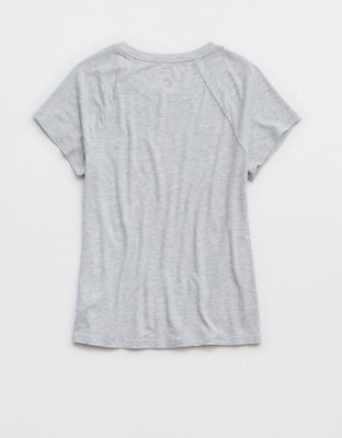 OFFLINE By Aerie Thumbs Up Ribbed T-Shirt