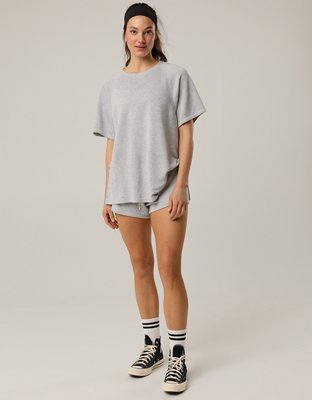 OFFLINE By Aerie Keep It 100 Terry Oversized T-Shirt