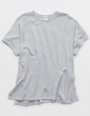 OFFLINE By Aerie Keep It 100 Terry Oversized T-Shirt