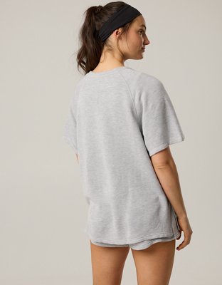 OFFLINE By Aerie Stretch Flex Terry Oversized T-Shirt