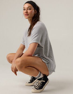 OFFLINE By Aerie Keep It 100 Terry Oversized T-Shirt