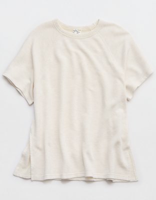 OFFLINE By Aerie Keep It 100 Terry Oversized T-Shirt