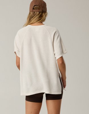 OFFLINE By Aerie Stretch Flex Terry Oversized T-Shirt