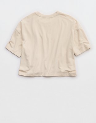 OFFLINE By Aerie Let's Stretch Cropped T-Shirt