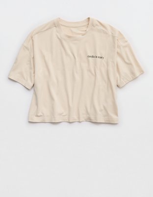 OFFLINE By Aerie Let's Stretch Cropped T-Shirt