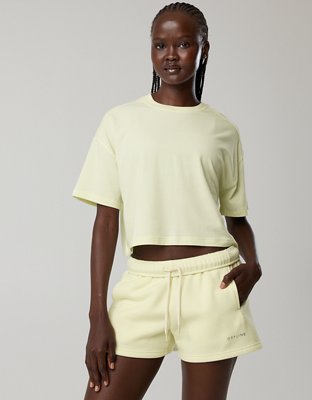OFFLINE By Aerie Let's Stretch Cropped T-Shirt